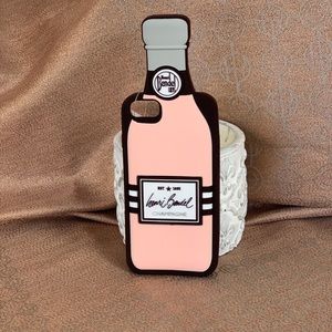 Henri Bendel collectible iPhone champagne case